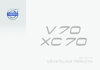 Volvo V70 XC70 - Uzivatelska prirucka CZ 2015-1